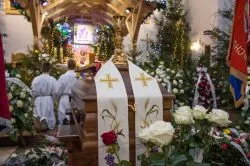Pożegnanie śp. ks. kan. Alfonsa Bernarda Barzowskiego