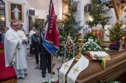 Pożegnanie śp. ks. kan. Alfonsa Bernarda Barzowskiego