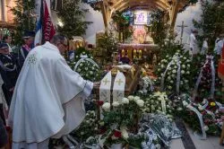 Pożegnanie śp. ks. kan. Alfonsa Bernarda Barzowskiego