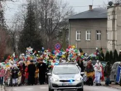 Orszak i kolędnicy w Jabłonowie