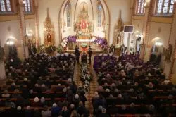 Pogrzeb ks. kan. Franciszka Lisińskiego