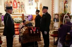 Pogrzeb ks. kan. Franciszka Lisińskiego