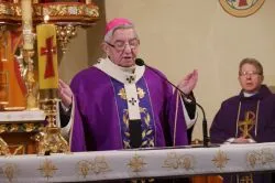 Pogrzeb ks. kan. Franciszka Lisińskiego
