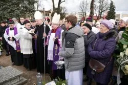 Pogrzeb ks. kan. Franciszka Lisińskiego