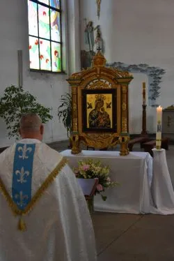 Ikona Matki Bożej Nieustającej Pomocy w kościele pw. św. Maksymiliana w Toruniu