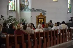 Ikona Matki Bożej Nieustającej Pomocy w kościele pw. św. Maksymiliana w Toruniu
