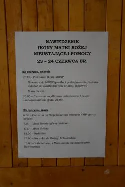 Ikona Matki Bożej Nieustającej Pomocy w kościele pw. św. Maksymiliana w Toruniu