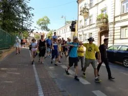 Wejście pielgrzymów na Jasną Górę