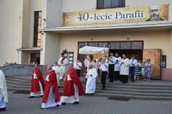 40-lecie parafii pw. św. Maksymiliana Kolbego w Toruniu