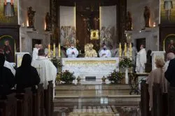 Wprowadzenie relikwii św. Elżbiety Węgierskiej i bł. Marii Luizy Merkert