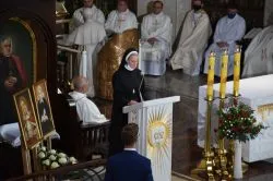 Wprowadzenie relikwii św. Elżbiety Węgierskiej i bł. Marii Luizy Merkert