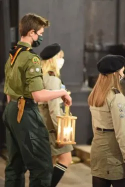 Betlejemskie Światło Pokoju w Toruniu