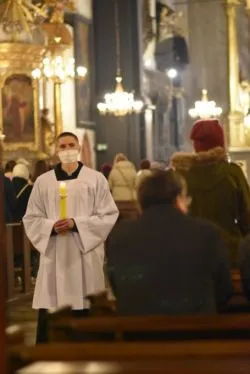 Droga krzyżowa o ustanie pandemii