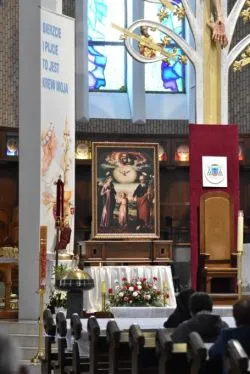 Obraz Świętej Rodziny w Sanktuarium Miłosierdzia Bożego