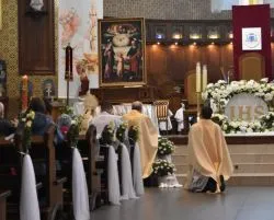 Obraz Świętej Rodziny w Sanktuarium Miłosierdzia Bożego