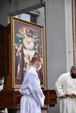 Obraz Świętej Rodziny w Sanktuarium Miłosierdzia Bożego