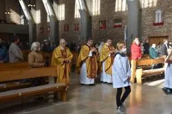 Pożegnianie obrazu Świętej Rodziny u Michalitów
