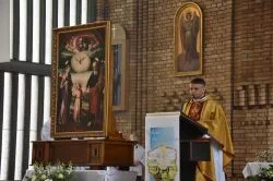 Pożegnianie obrazu Świętej Rodziny u Michalitów
