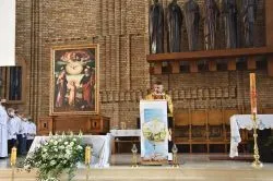 Pożegnianie obrazu Świętej Rodziny u Michalitów