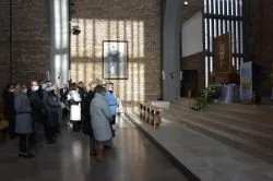 Pożegnianie obrazu Świętej Rodziny u Michalitów