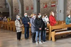 Pożegnianie obrazu Świętej Rodziny u Michalitów
