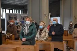 Pożegnianie obrazu Świętej Rodziny u Michalitów