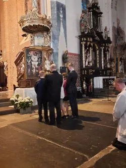 Obraz Świętej Rodziny w katedrze Świętych Janów
