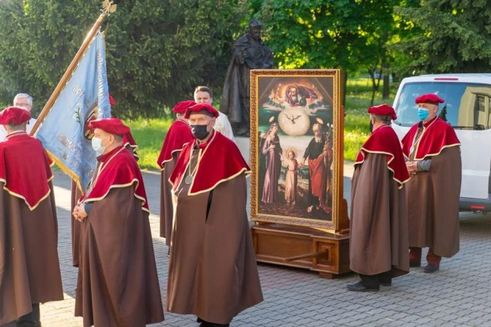 Obraz Świętej Rodziny w toruńskiej parafii pw. Chrystusa Króla