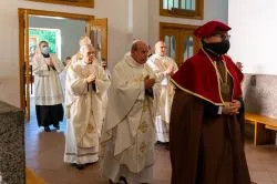 Obraz Świętej Rodziny w toruńskiej parafii pw. Chrystusa Króla
