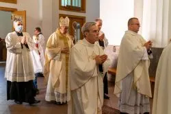 Obraz Świętej Rodziny w toruńskiej parafii pw. Chrystusa Króla