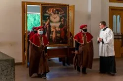 Obraz Świętej Rodziny w toruńskiej parafii pw. Chrystusa Króla
