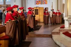 Obraz Świętej Rodziny w toruńskiej parafii pw. Chrystusa Króla