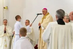 Obraz Świętej Rodziny w toruńskiej parafii pw. Chrystusa Króla