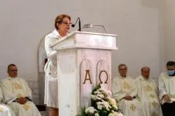 Obraz Świętej Rodziny w toruńskiej parafii pw. Chrystusa Króla