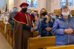 Obraz Świętej Rodziny w toruńskiej parafii pw. Chrystusa Króla