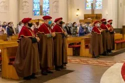 Obraz Świętej Rodziny w toruńskiej parafii pw. Chrystusa Króla