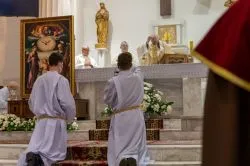 Obraz Świętej Rodziny w toruńskiej parafii pw. Chrystusa Króla