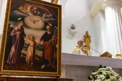 Obraz Świętej Rodziny w toruńskiej parafii pw. Chrystusa Króla