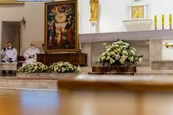 Obraz Świętej Rodziny w toruńskiej parafii pw. Chrystusa Króla