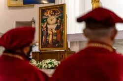 Obraz Świętej Rodziny w toruńskiej parafii pw. Chrystusa Króla