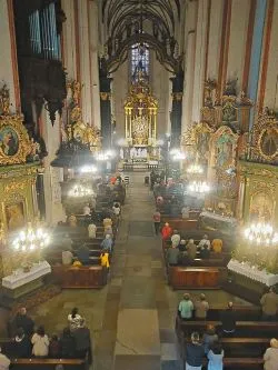 Obraz Świętej Rodziny w parafii WNMP w Toruniu