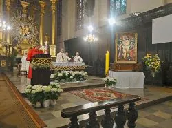 Obraz Świętej Rodziny w parafii WNMP w Toruniu
