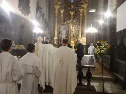 Obraz Świętej Rodziny w parafii WNMP w Toruniu