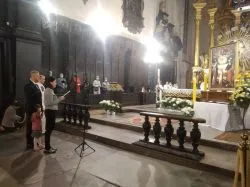 Obraz Świętej Rodziny w parafii WNMP w Toruniu
