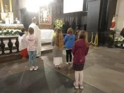 Obraz Świętej Rodziny w parafii WNMP w Toruniu