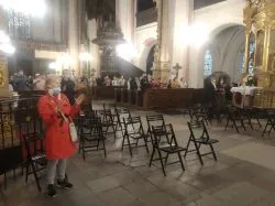 Obraz Świętej Rodziny w parafii WNMP w Toruniu