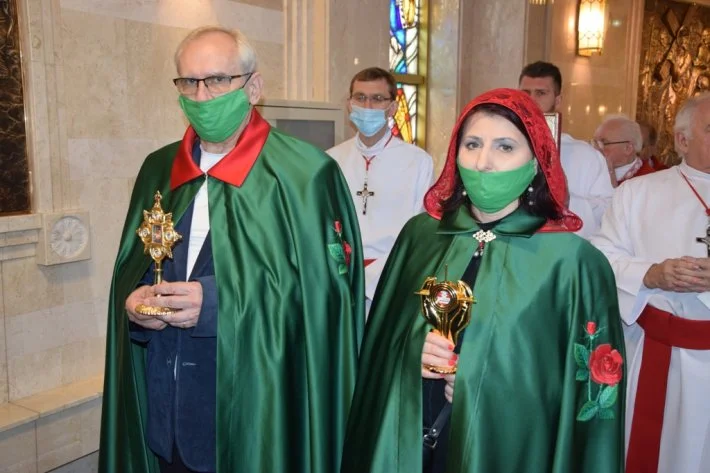 Wprowadzenie relikwii w Sanktuarium NMP Gwiazdy Nowej Ewangelizacji