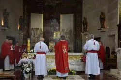 Wprowadzenie relikwii w Sanktuarium NMP Gwiazdy Nowej Ewangelizacji