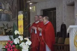 Wprowadzenie relikwii w Sanktuarium NMP Gwiazdy Nowej Ewangelizacji