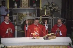 Wprowadzenie relikwii w Sanktuarium NMP Gwiazdy Nowej Ewangelizacji